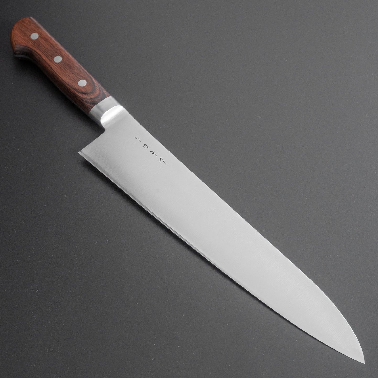 Hitohira KH Stainless Gyuto 270mm Imitation Mahogany Handle - HITOHIRA