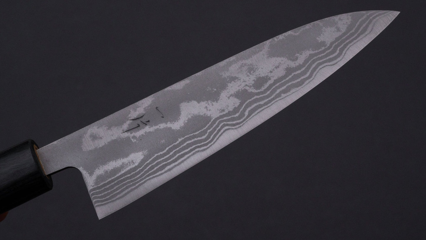 Hitohira GR Blue #2 Damascus Petty 135mm Maple Handle | HITOHIRA