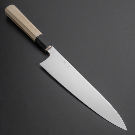 Hitohira SKR Stainless Gyuto 210mm Ho Wood Handle - HITOHIRA