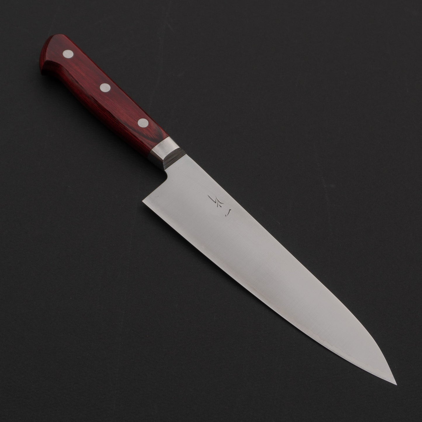 Hitohira TP Gyuto 180mm Wine Pakka Handle - HITOHIRA