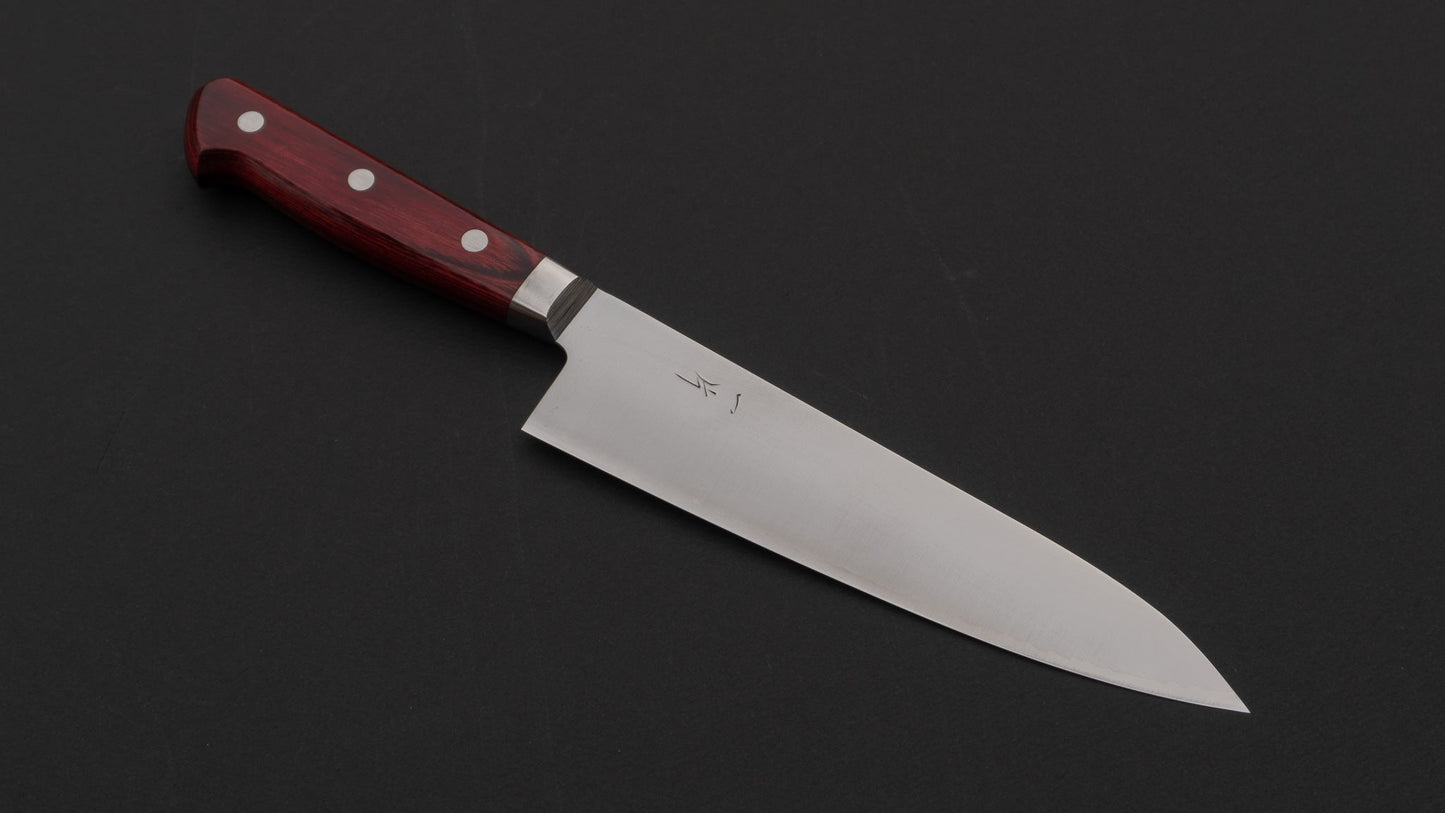 Hitohira TP Gyuto 180mm Wine Pakka Handle - HITOHIRA