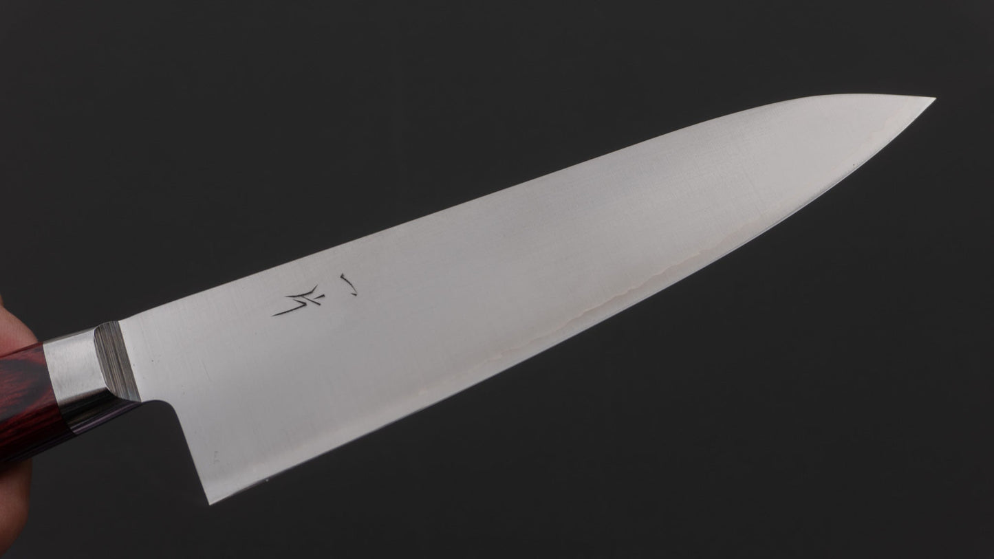 Hitohira TP Gyuto 180mm Wine Pakka Handle - HITOHIRA