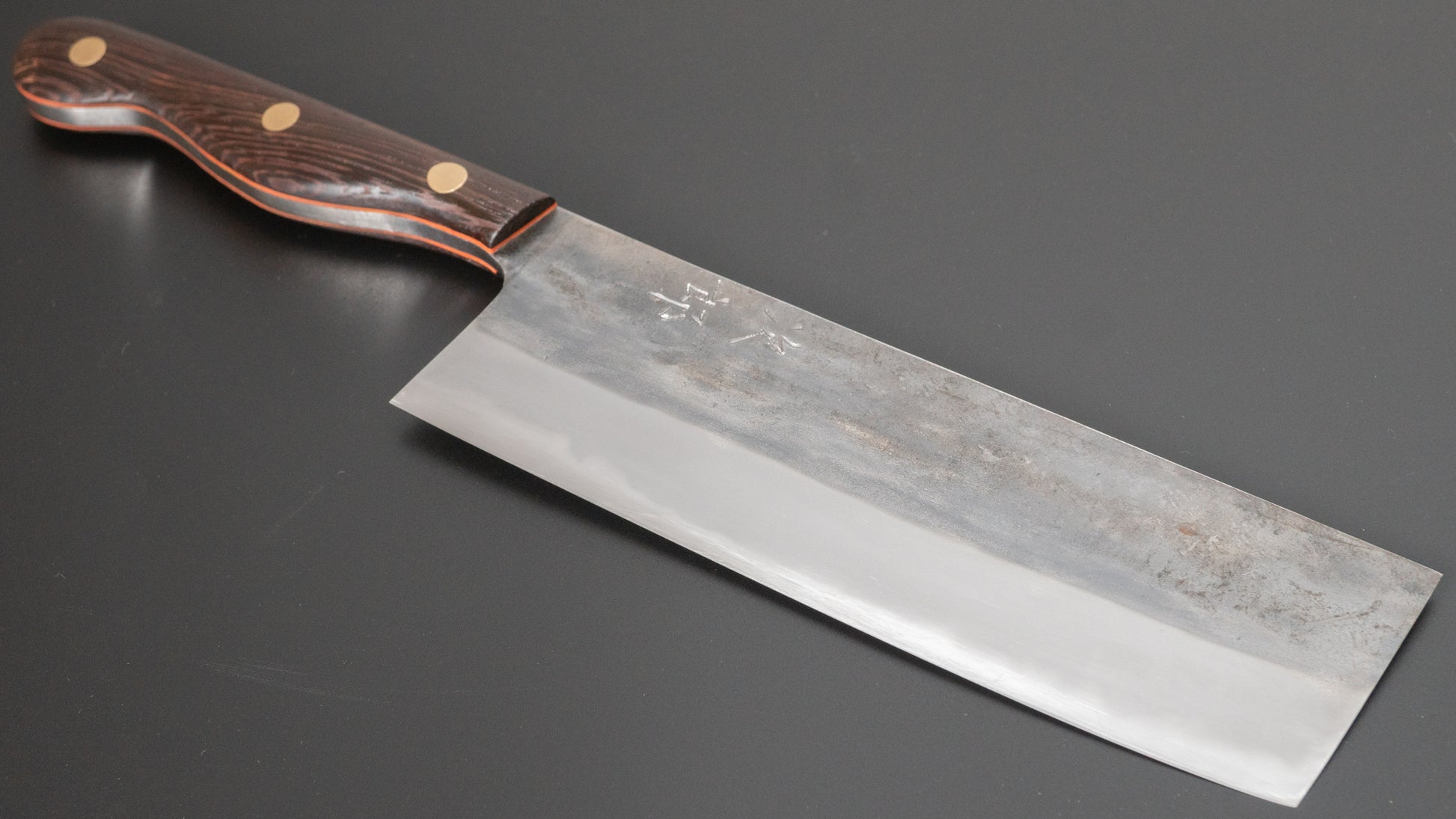 Jiro Tsuchime Yo Nakiri 180mm Tagayasan Handle (#331) - HITOHIRA