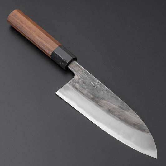 Jiro Tsuchime Wa Santoku 165mm Taihei Tagayasan Handle (#450) - HITOHIRA