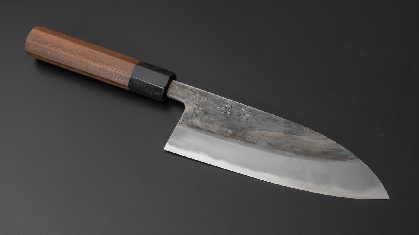 Jiro Tsuchime Wa Santoku 165mm Taihei Tagayasan Handle (#450) - HITOHIRA