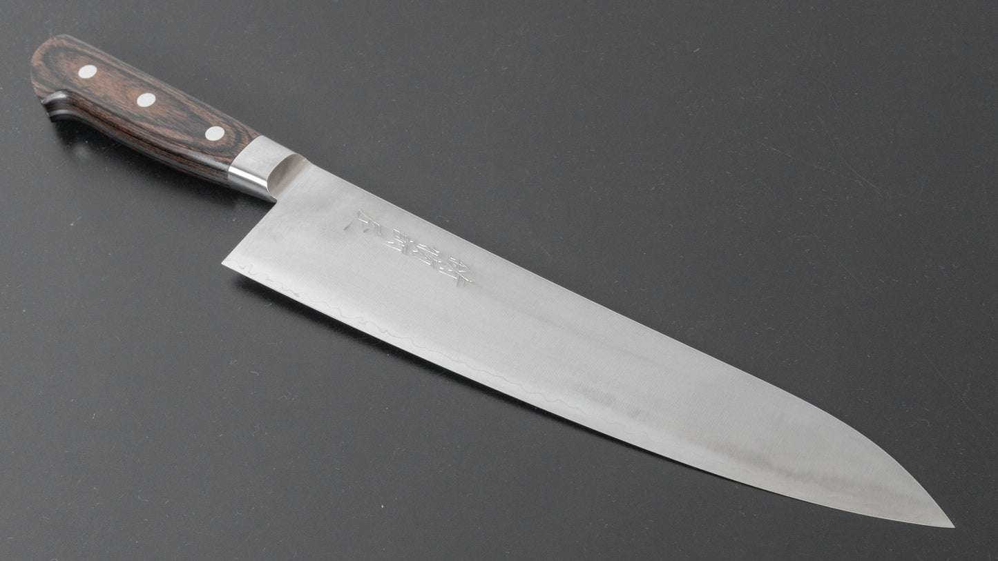 Hitohira Imojiya SG2 Gyuto 240mm Pakka Handle | HITOHIRA