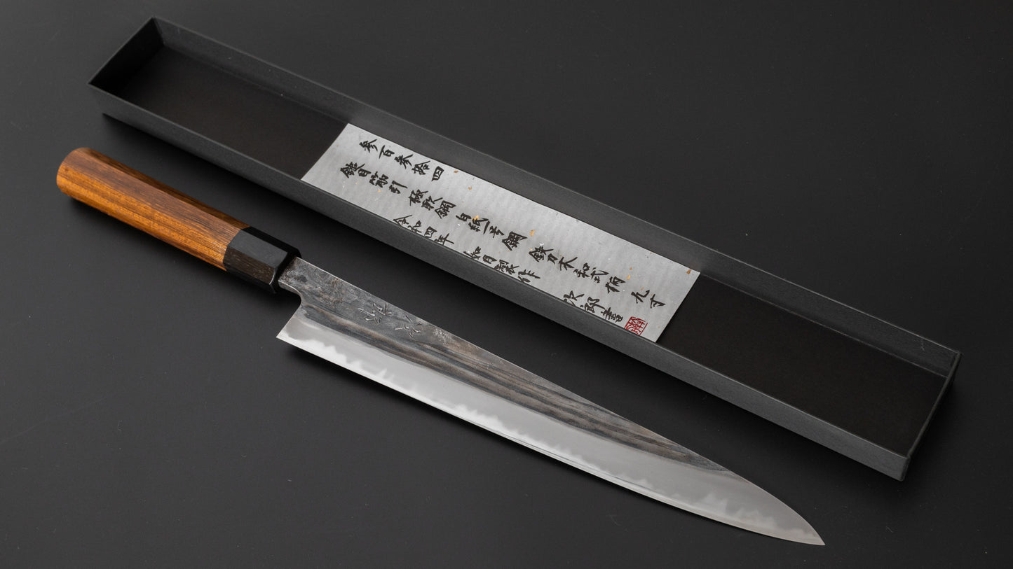 Jiro Tsuchime Wa Sujihiki 270mm Taihei Tagayasan Handle (#334) - HITOHIRA