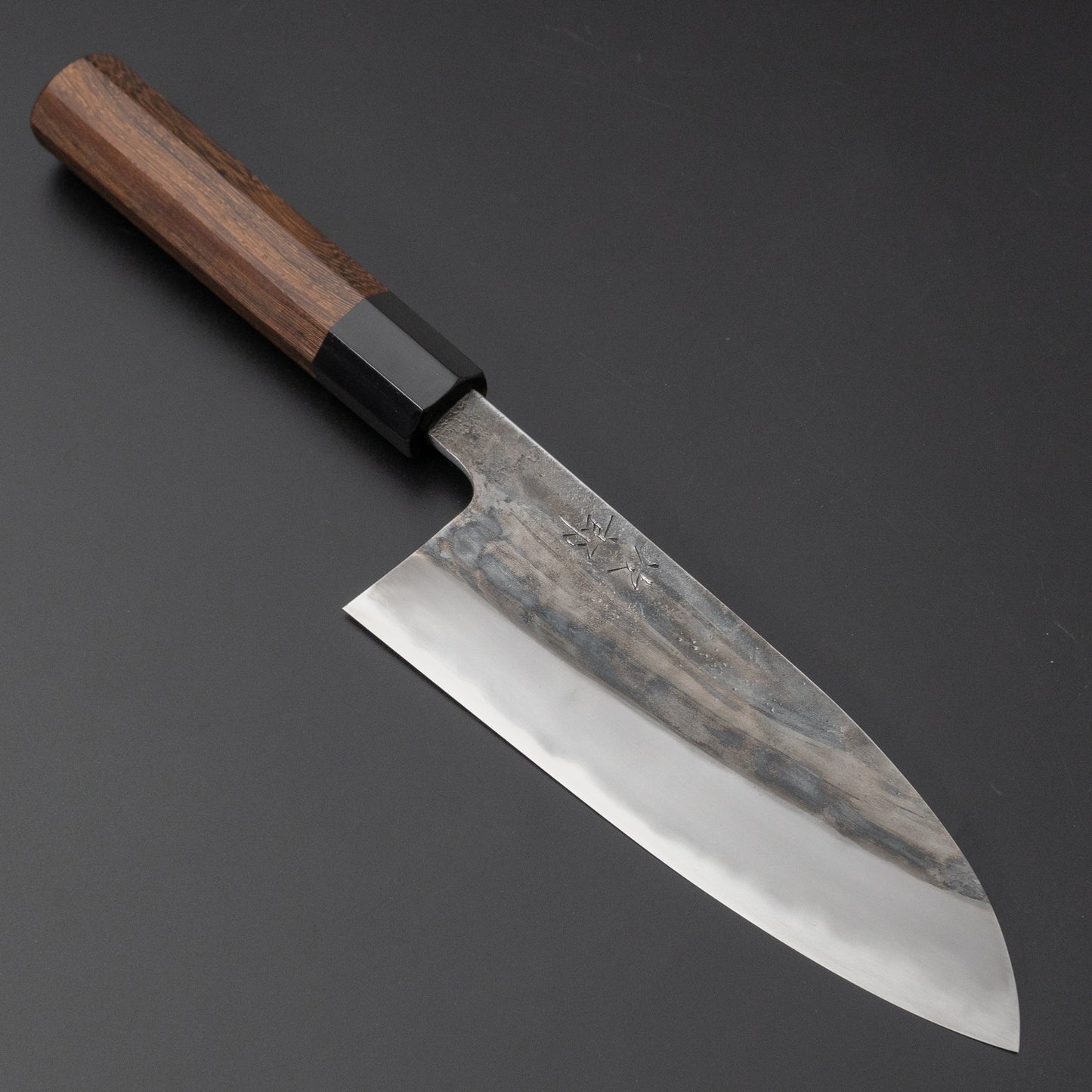 Jiro Tsuchime Wa Santoku 165mm Taihei Tagayasan Handle (#451) - HITOHIRA