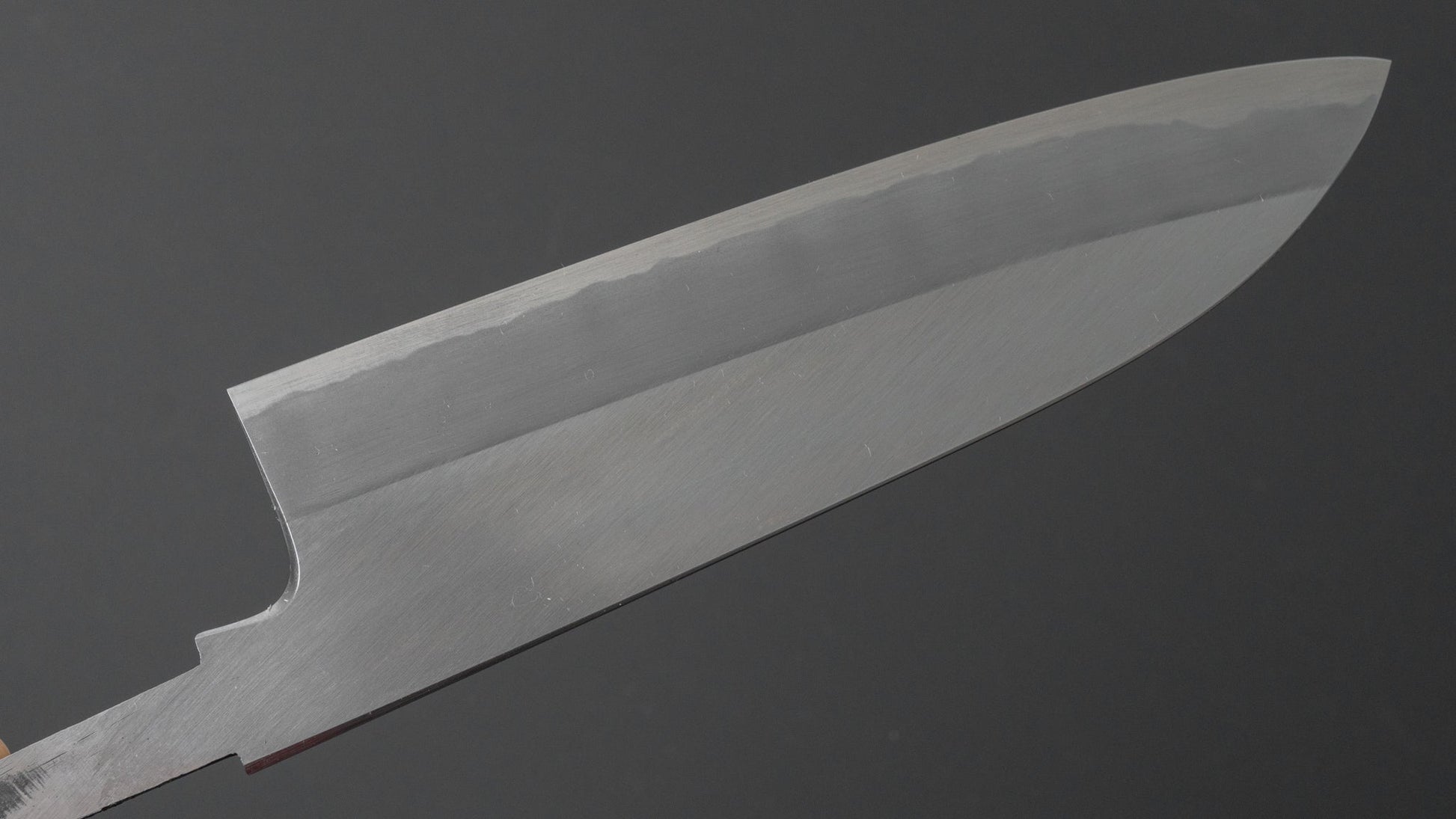 Hitohira Kikuchiyo Kyuzo White #2 Migaki Santoku 180mm (No Handle) | HITOHIRA