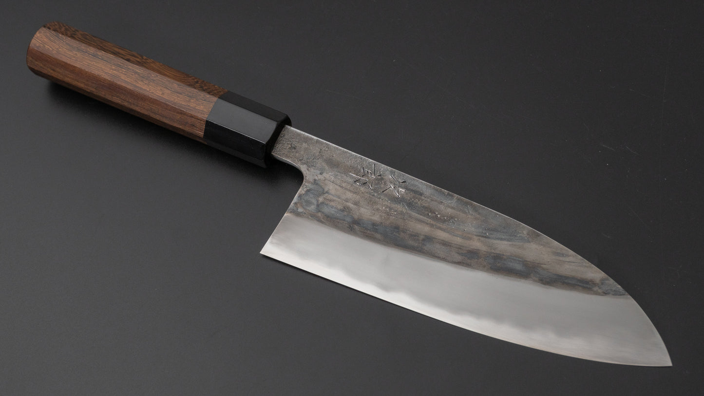 Jiro Tsuchime Wa Santoku 165mm Taihei Tagayasan Handle (#451) - HITOHIRA