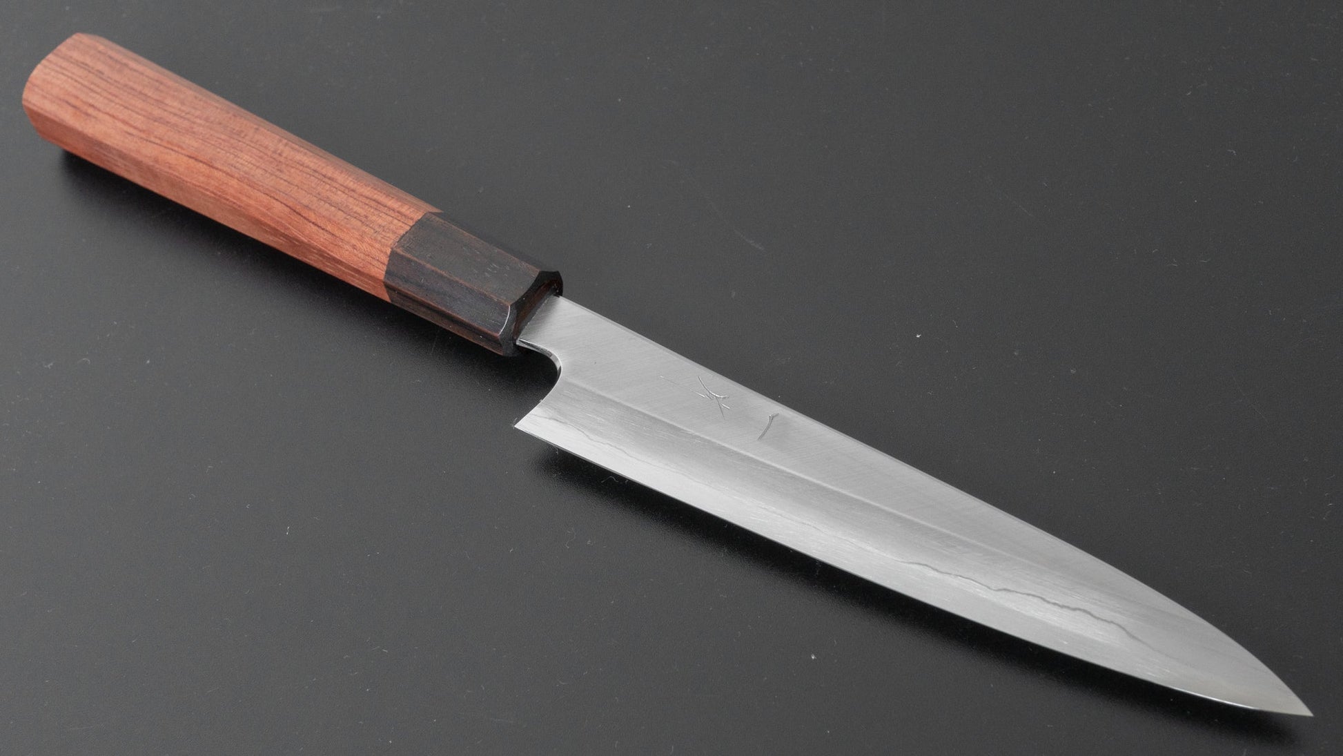 Hitohira Kikuchiyo Rikichi Silver #3 Migaki Petty 150mm Quince Handle | HITOHIRA