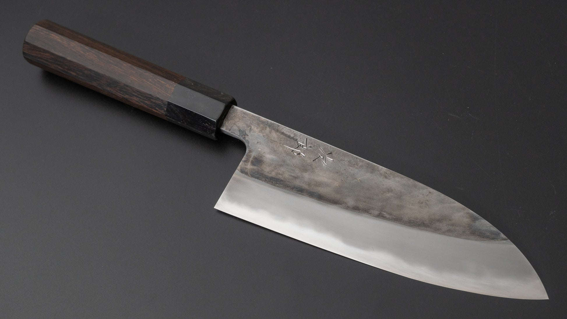 Jiro Tsuchime Wa Santoku 165mm Taihei Tagayasan Handle (#452) - HITOHIRA