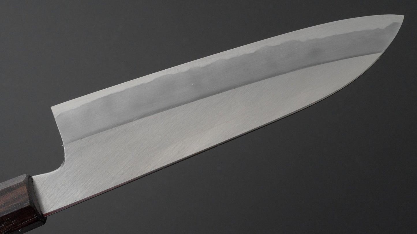 Hitohira Kikuchiyo Kyuzo White #2 Migaki Santoku 180mm Tagayasan Handle | HITOHIRA