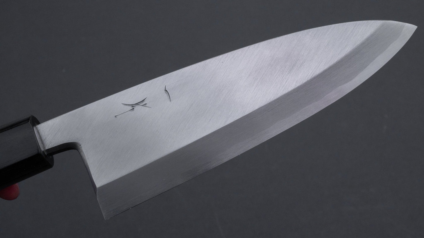 Hitohira Kikuchiyo Manzo White #3 Deba 165mm Walnut Handle (Saya) | HITOHIRA