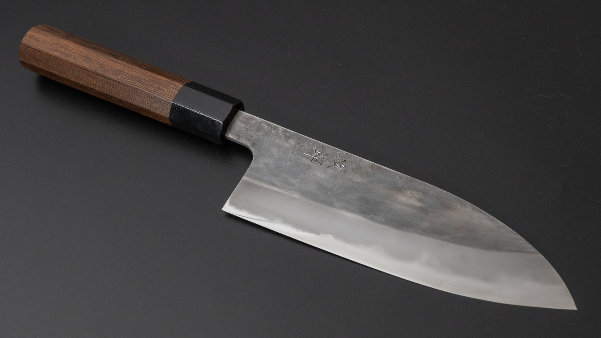 Jiro Tsuchime Wa Santoku 165mm Taihei Tagayasan Handle (#454) - HITOHIRA