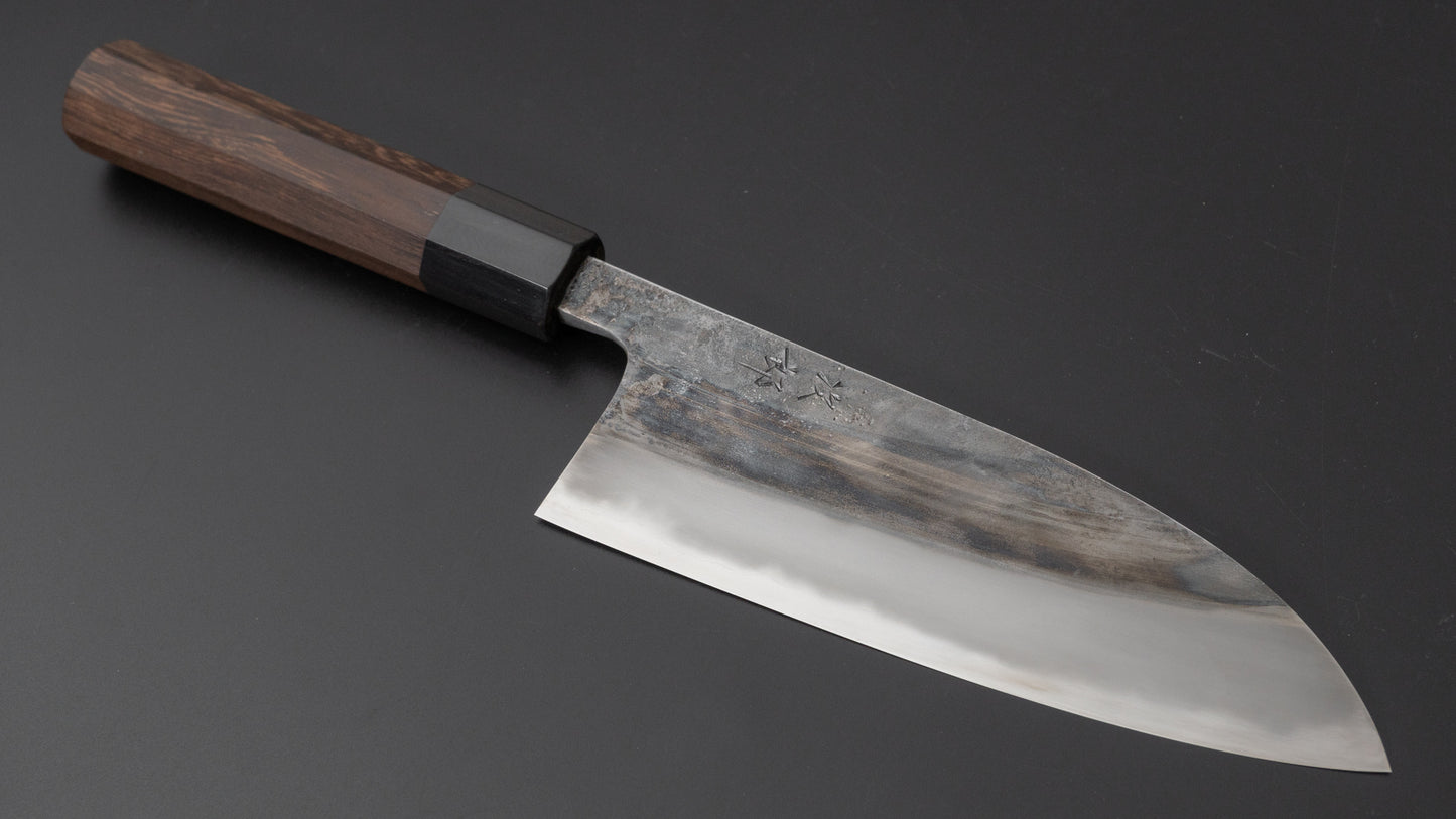 Jiro Tsuchime Wa Santoku 165mm Taihei Tagayasan Handle (#455) - HITOHIRA