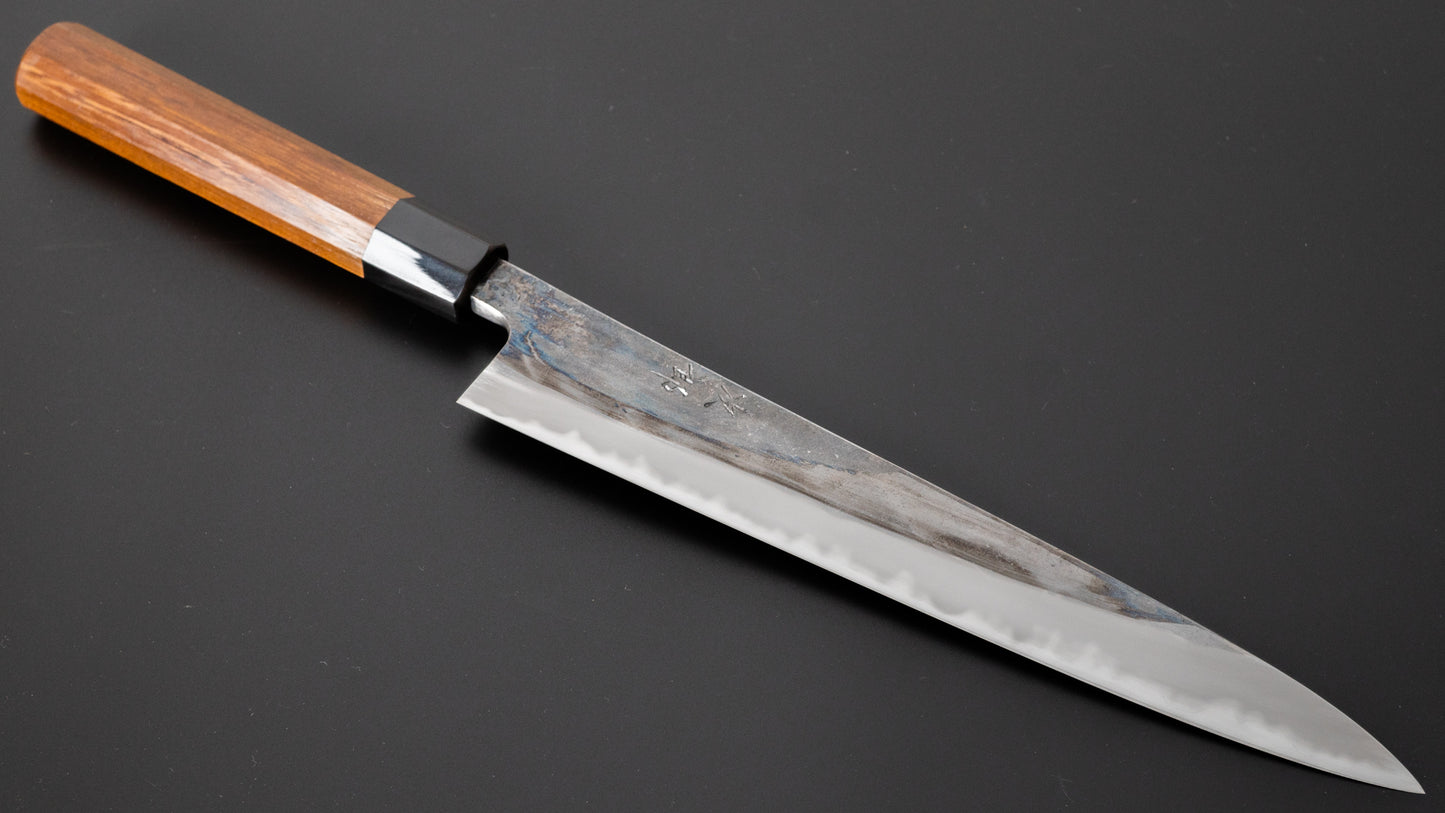 Jiro Tsuchime Wa Sujihiki 240mm Taihei Tagayasan Handle (#339) - HITOHIRA