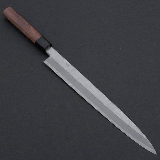 Hitohira Kikuchiyo Manzo White #3 Yanagiba 300mm Walnut Handle (Saya) | HITOHIRA