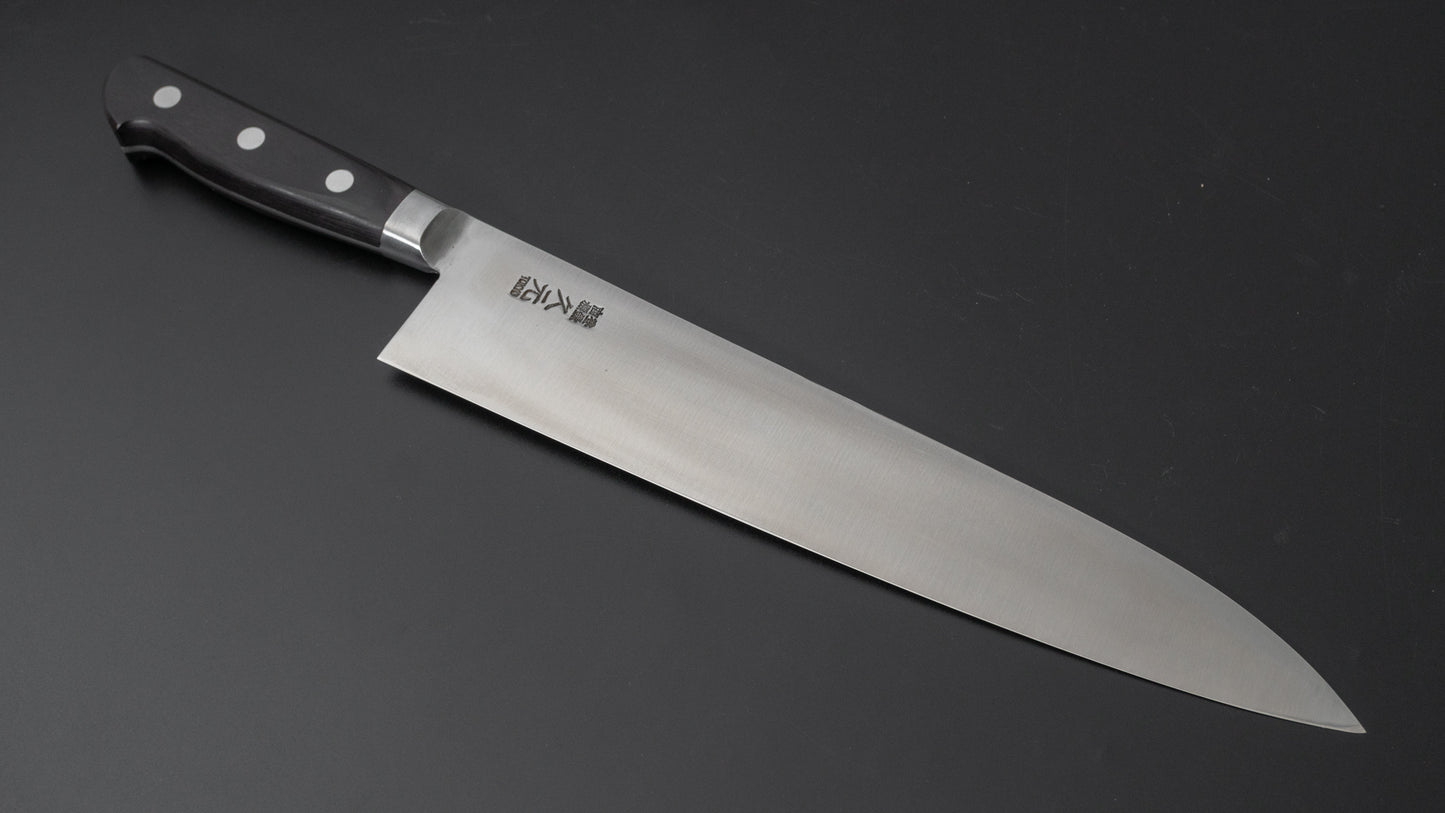 Morihei Hisamoto Hagane Gyuto 270mm Pakka Handle - HITOHIRA