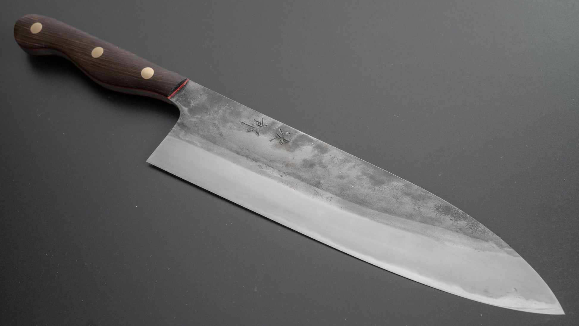 Jiro Tsuchime Yo Gyuto 240mm Tagayasan Handle (#227) - HITOHIRA