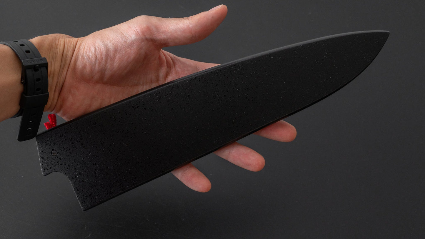 Hitohira MIT Black Coated Saya Gyuto 240mm (Magnetic) | HITOHIRA