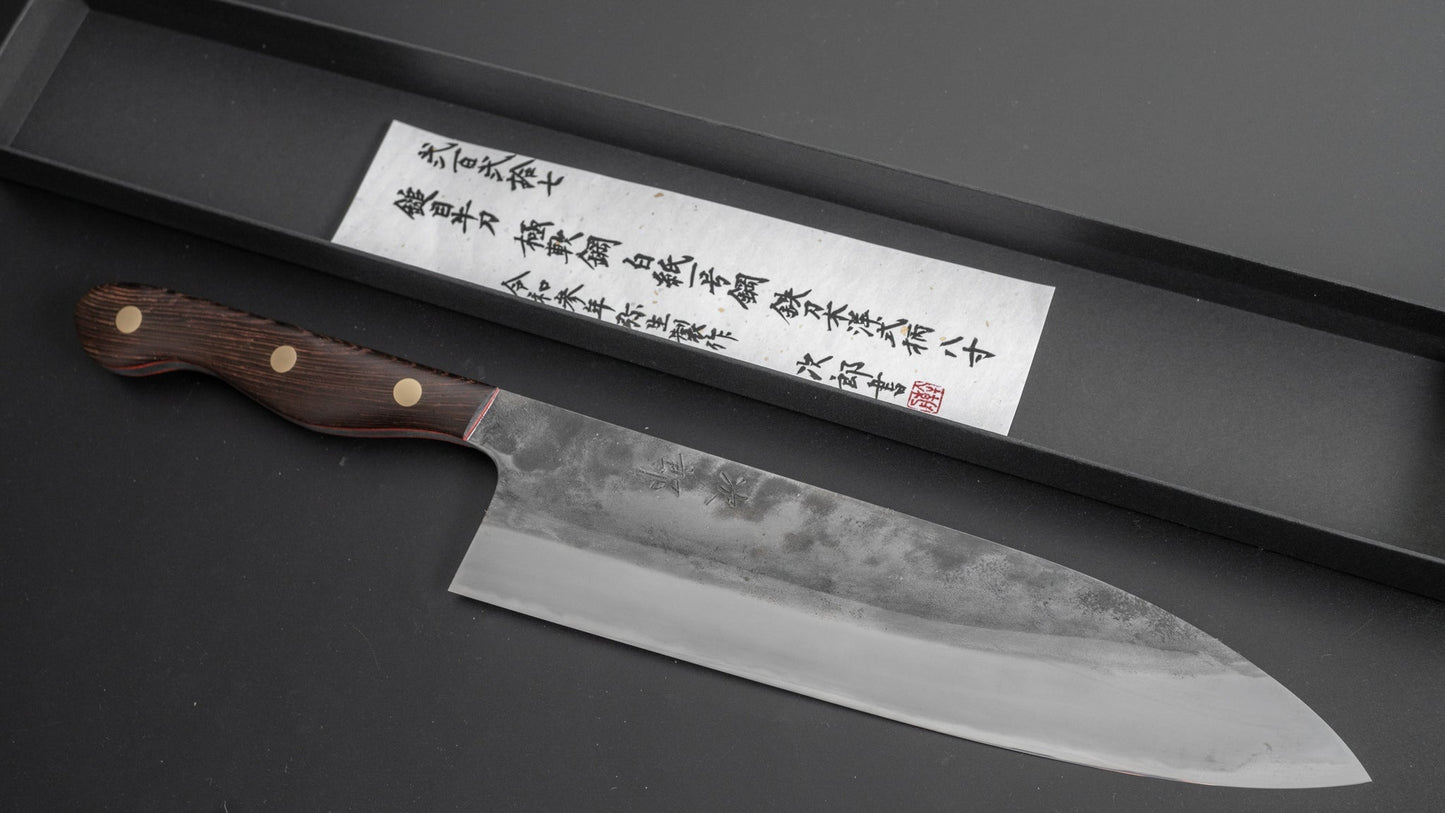 Jiro Tsuchime Yo Gyuto 240mm Tagayasan Handle (#227) - HITOHIRA