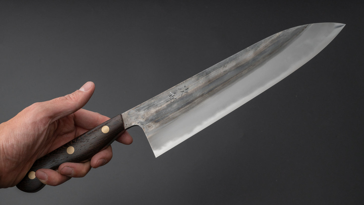 Jiro Tsuchime Yo Gyuto 255mm Tagayasan Handle (#458) - HITOHIRA