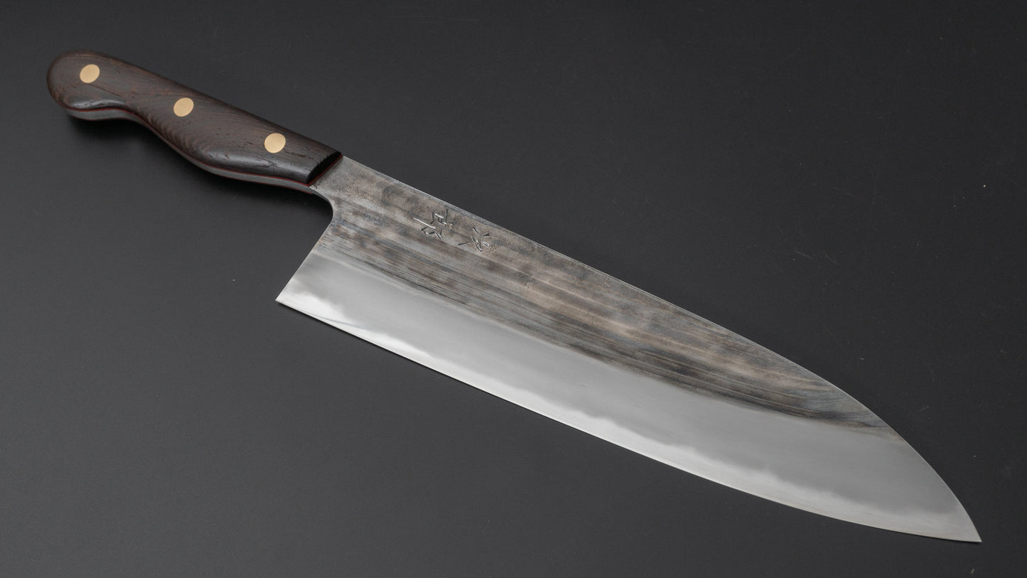 Jiro Tsuchime Yo Gyuto 255mm Tagayasan Handle (#459) - HITOHIRA