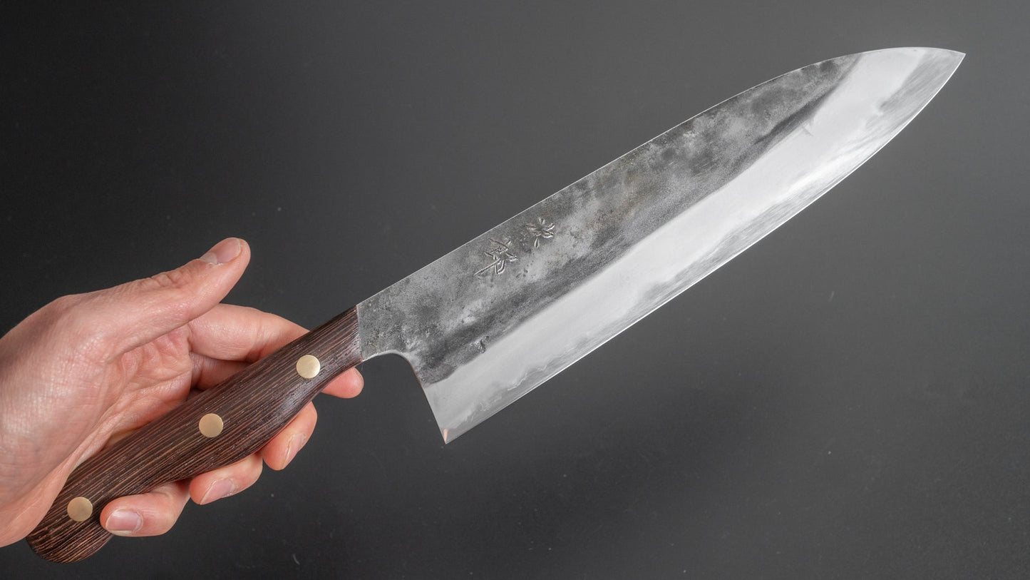 Jiro Tsuchime Yo Gyuto 240mm Tagayasan Handle (#230) - HITOHIRA