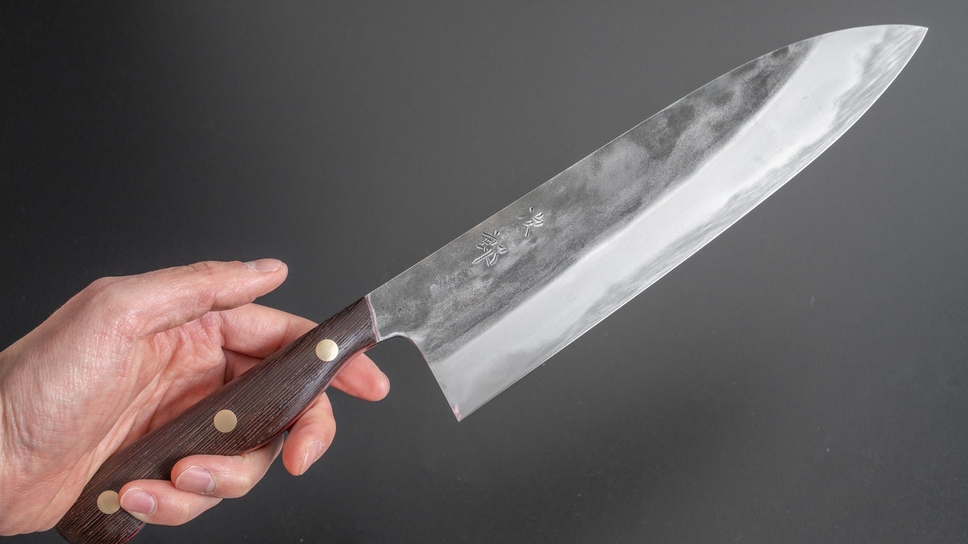 Jiro Tsuchime Yo Gyuto 240mm Tagayasan Handle (#231) - HITOHIRA