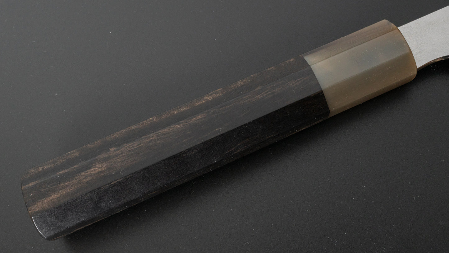 Hitohira Kikuchiyo Yohei Ginsan Kasumi Gyuto 270mm Ebony Handle - HITOHIRA