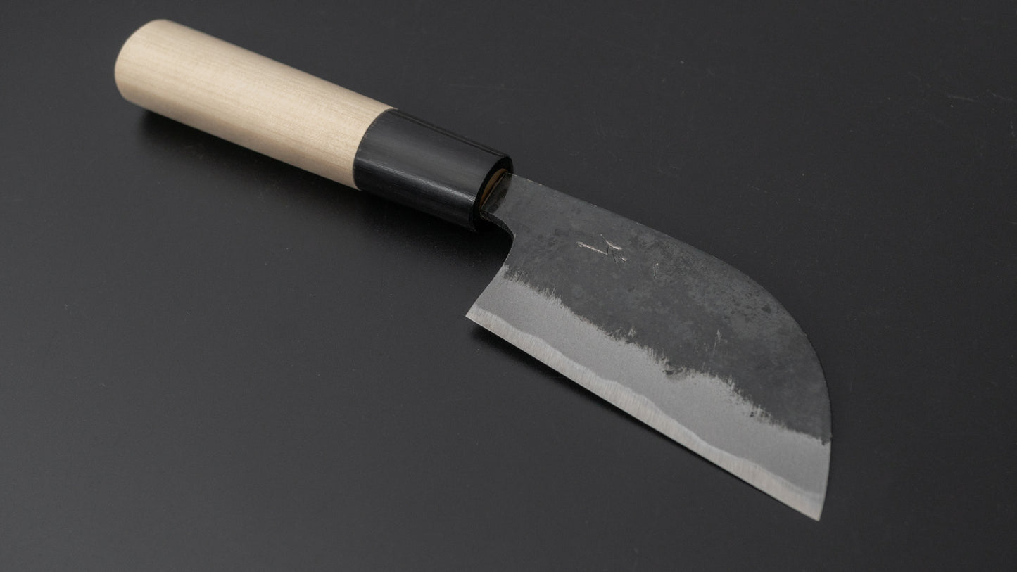 Hitohira Tosa Kurouchi White #2 Paring 80mm Ho Wood Handle - HITOHIRA