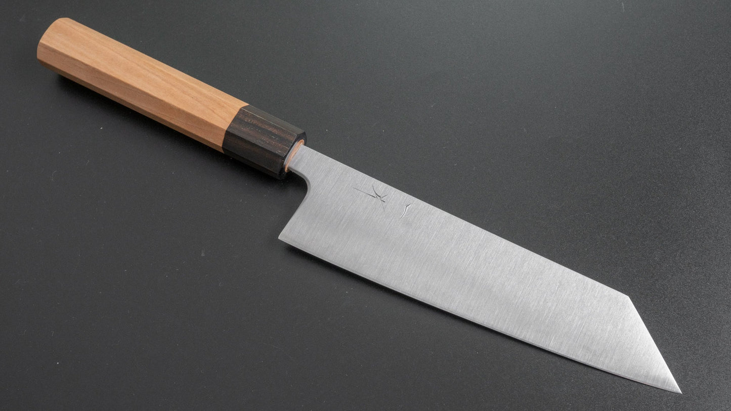 Hitohira Futana SB Migaki Bunka 170mm Cherry Wood Handle - HITOHIRA