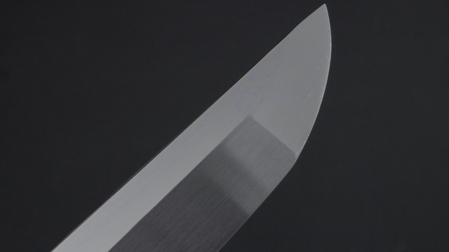 Hitohira Togashi Kambei White #1 Mizu Honyaki Yanagi Sakimaru 330mm Ziricote Handle (Saya) | HITOHIRA