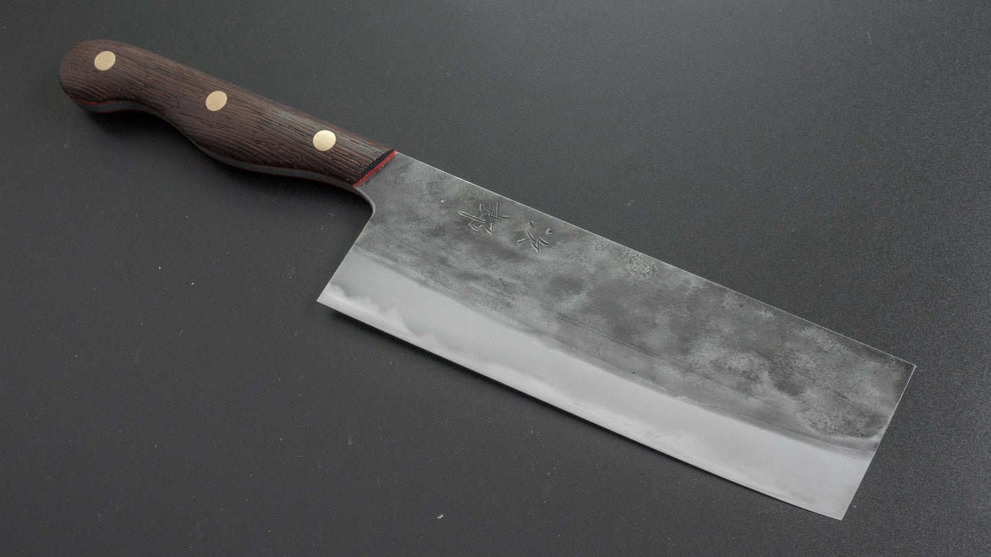 Jiro Tsuchime Yo Nakiri 180mm Tagayasan Handle (#235) - HITOHIRA