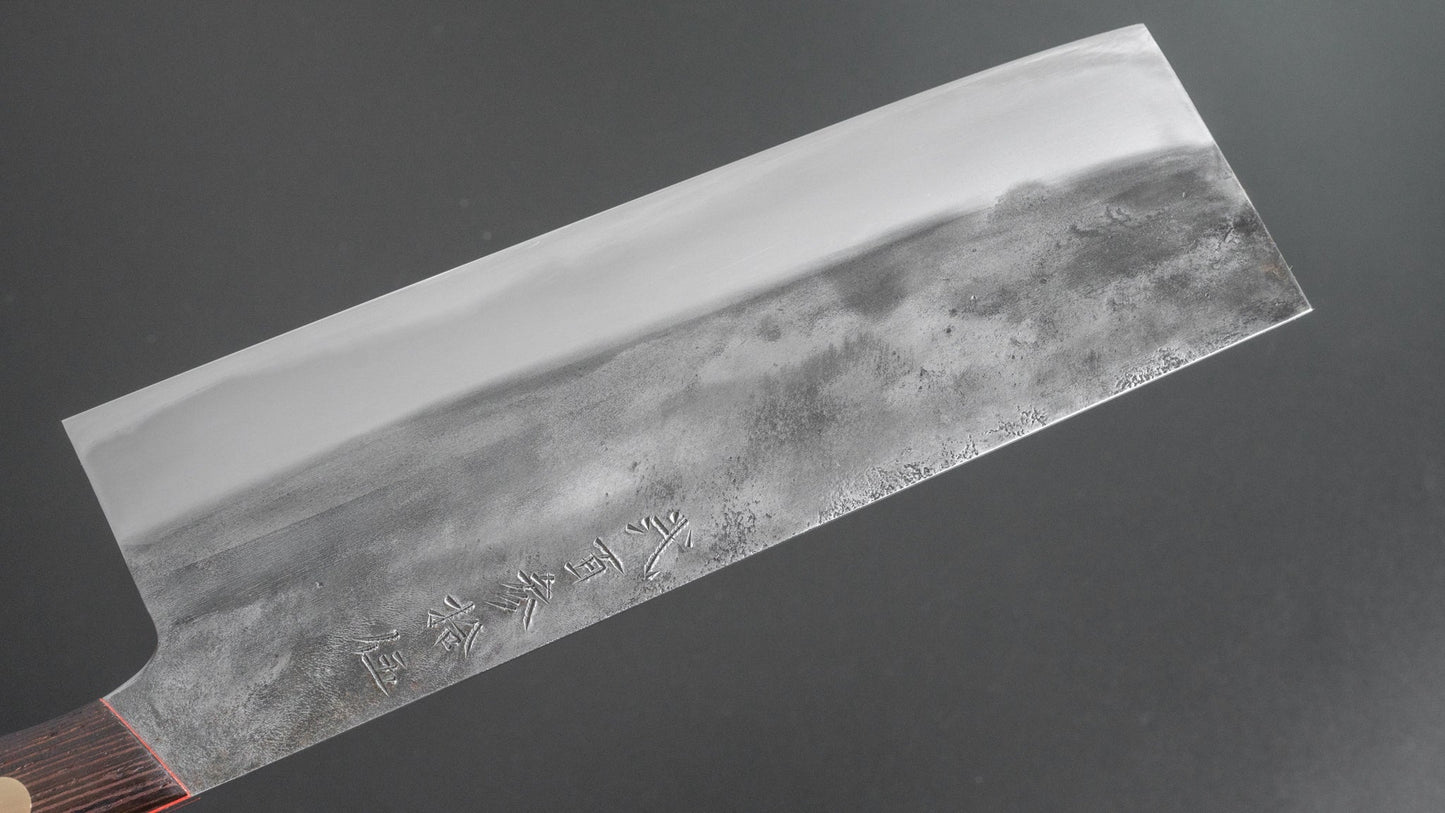 Jiro Tsuchime Yo Nakiri 180mm Tagayasan Handle (#235) - HITOHIRA