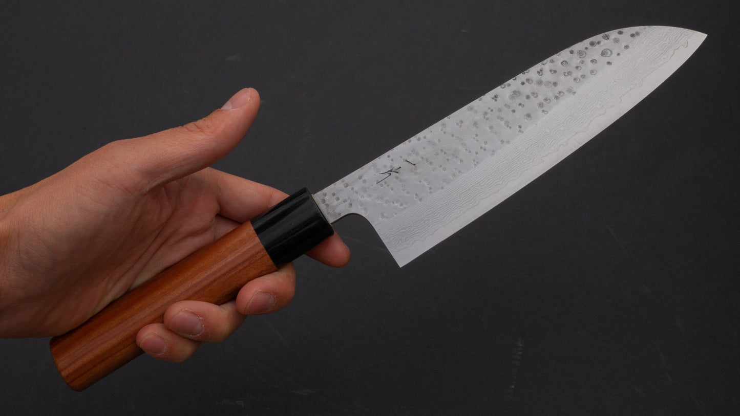 Hitohira STK V10 Santoku 165mm Morado Handle | HITOHIRA