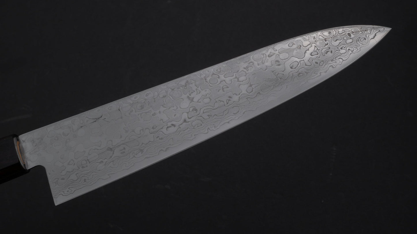 Hitohira HG Damascus Gyuto 210mm Cherry Wood Handle | HITOHIRA