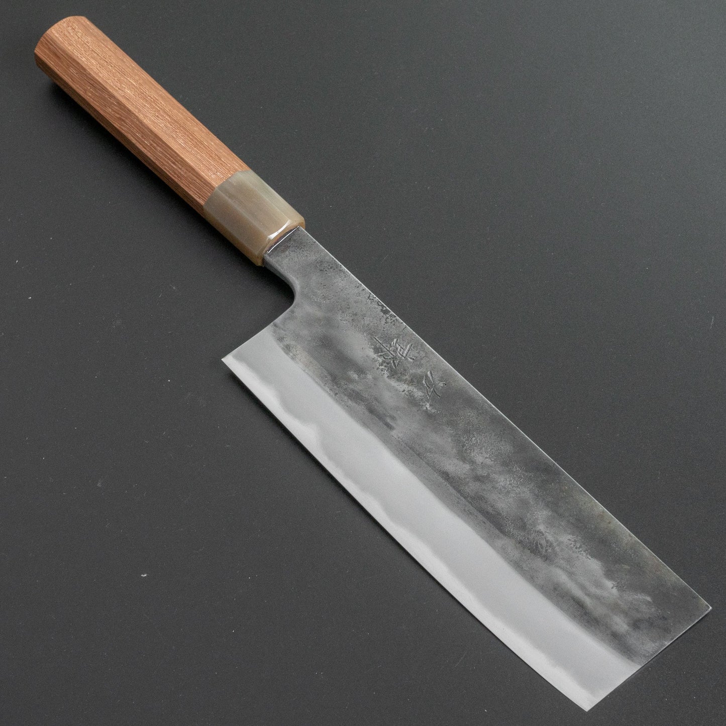 Jiro Tsuchime Wa Nakiri 180mm Taihei Tagayasan Handle (#238) - HITOHIRA