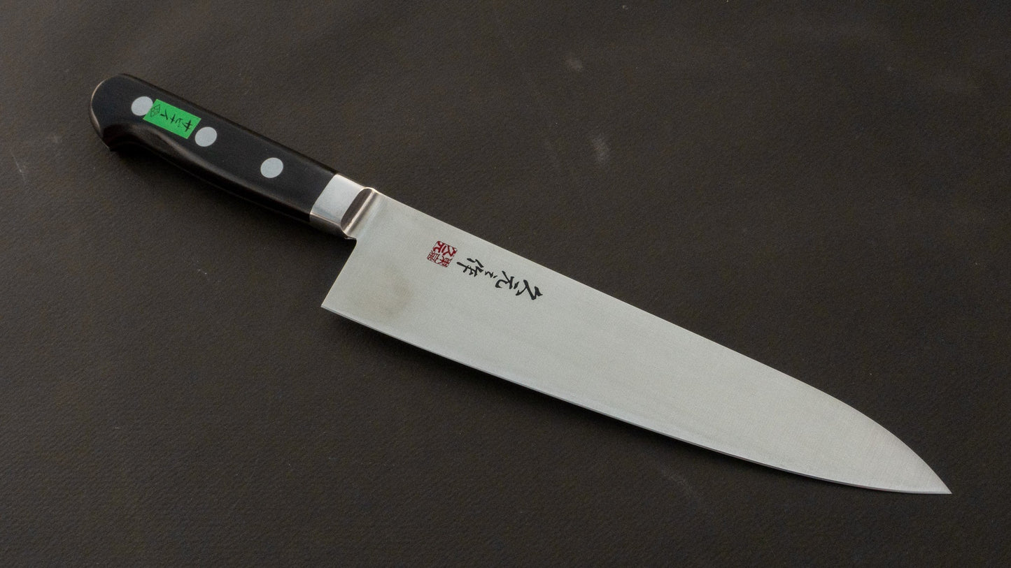 Morihei Hisamoto INOX Gyuto 210mm Pakka Handle - HITOHIRA