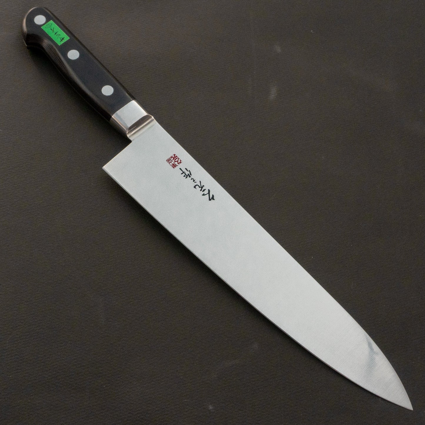 Morihei Hisamoto INOX Gyuto 240mm Pakka Handle - HITOHIRA