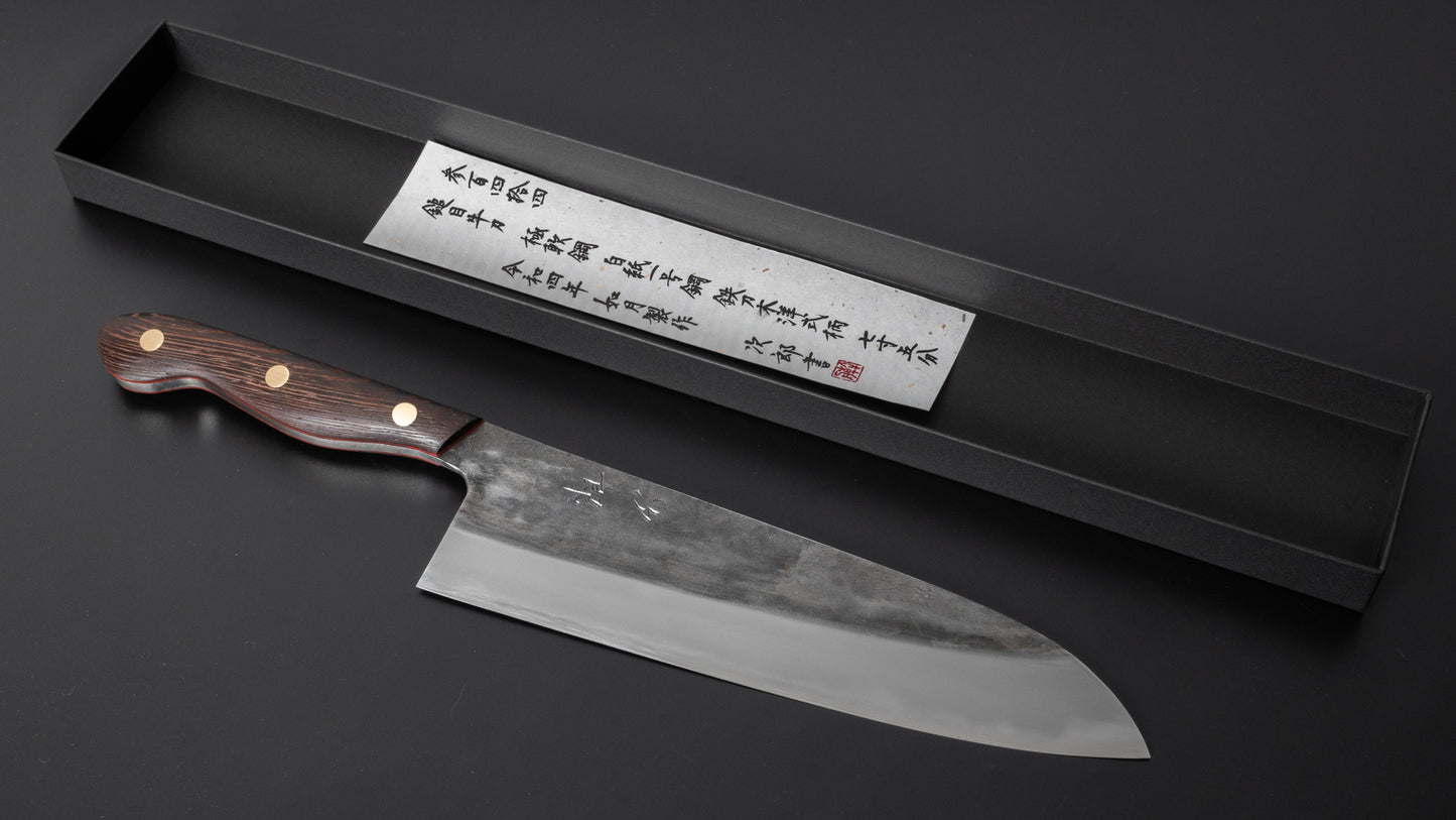 Jiro Tsuchime Yo Gyuto 225mm Tagayasan Handle (#344) - HITOHIRA