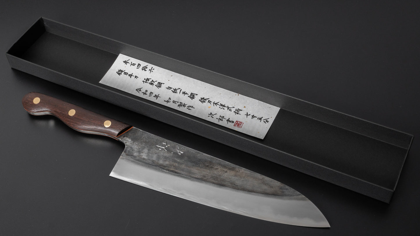 Jiro Tsuchime Yo Gyuto 225mm Tagayasan Handle (#346) - HITOHIRA