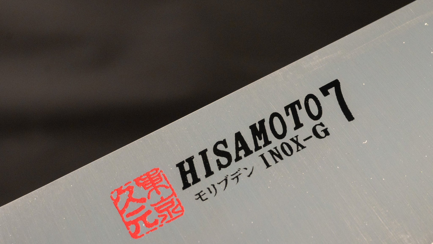 Morihei Hisamoto INOX Honesuki Kaku 150mm Pakka Handle - HITOHIRA