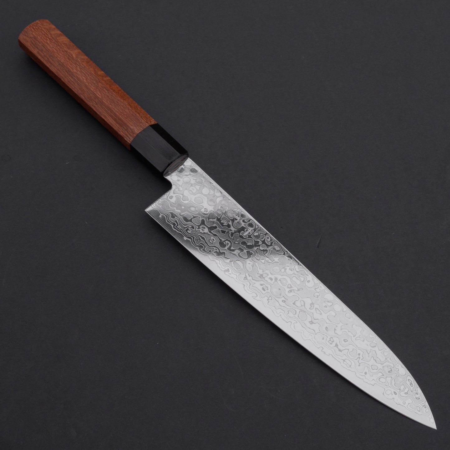 Hitohira HG Damascus Gyuto 210mm Lacewood Handle | HITOHIRA