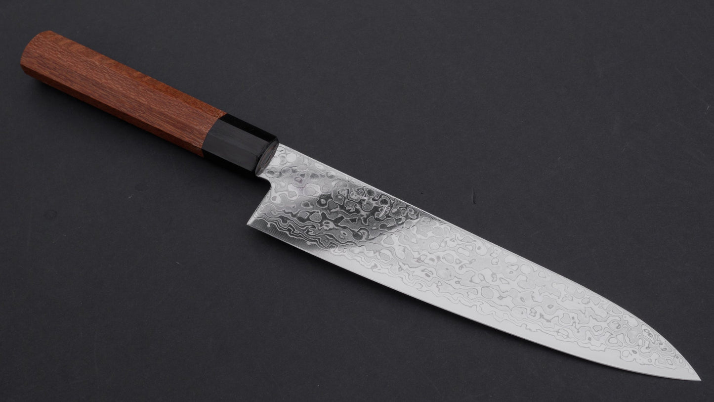 Hitohira HG Damascus Gyuto 210mm Lacewood Handle | HITOHIRA