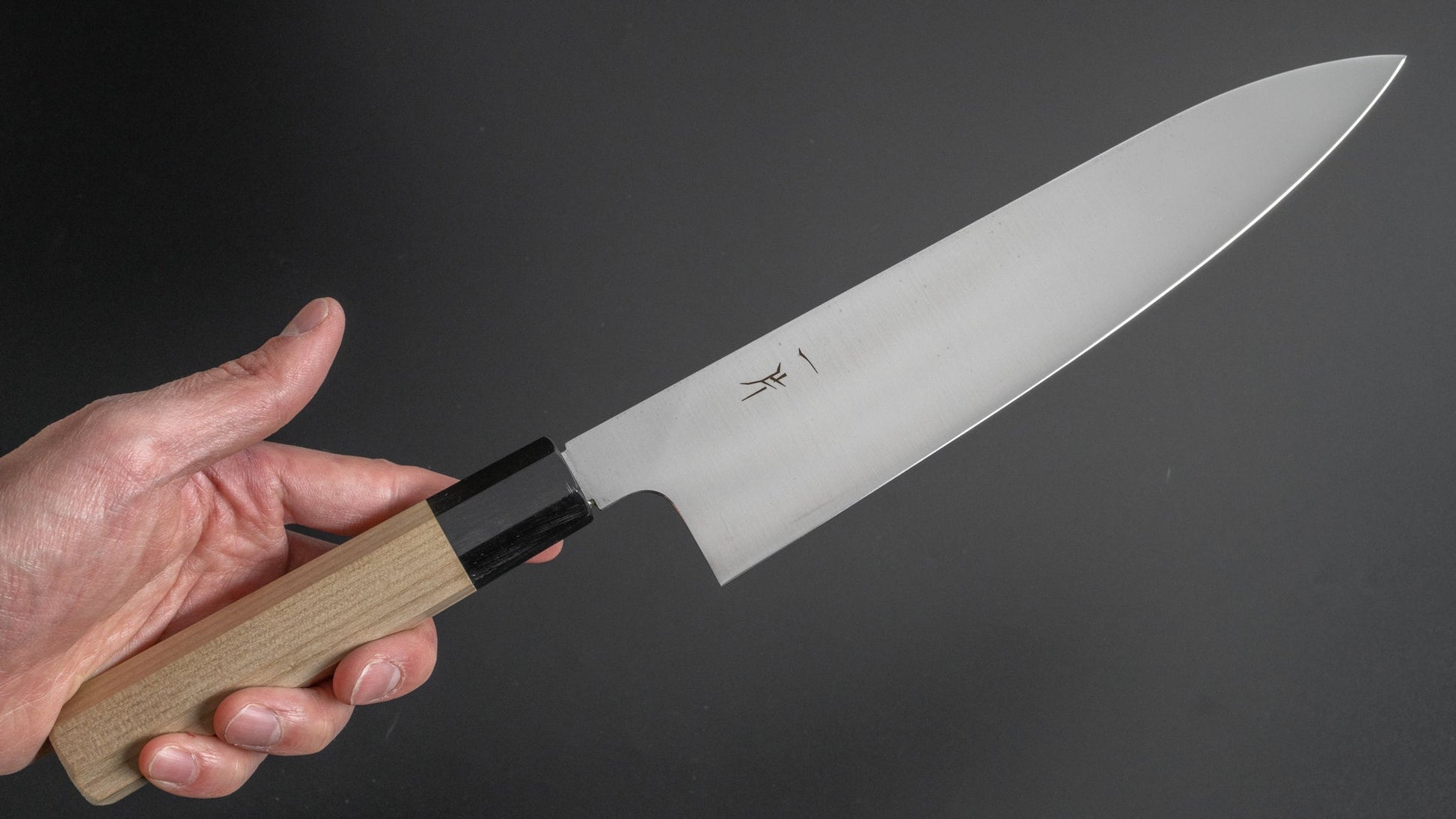 Hitohira FJ VG-10 Gyuto 240mm Ho Wood Handle (Wa) - HITOHIRA