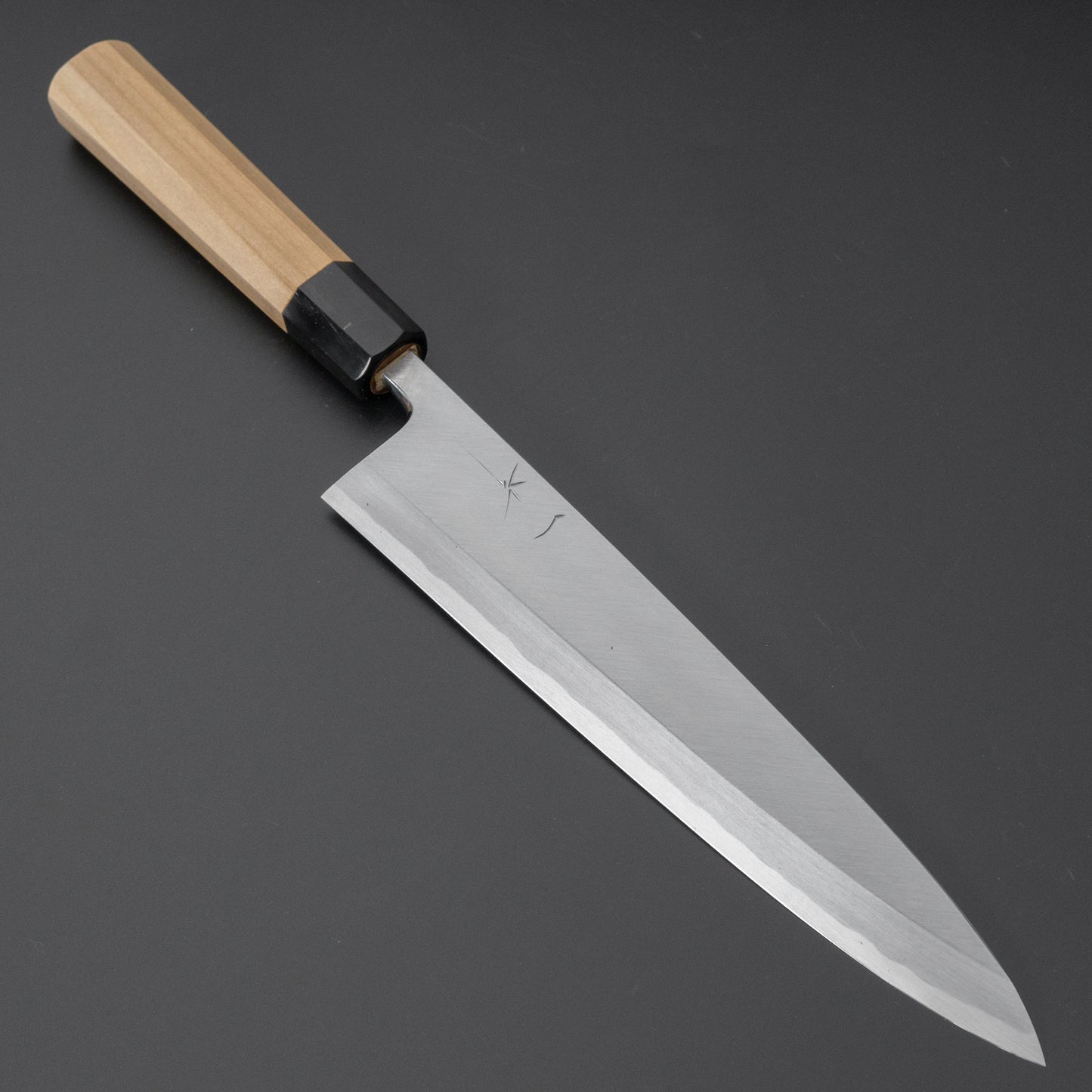 Hitohira Tanaka Manzo White #2 Mioroshi Deba 240mm Ho Wood Handle (Saya) - HITOHIRA