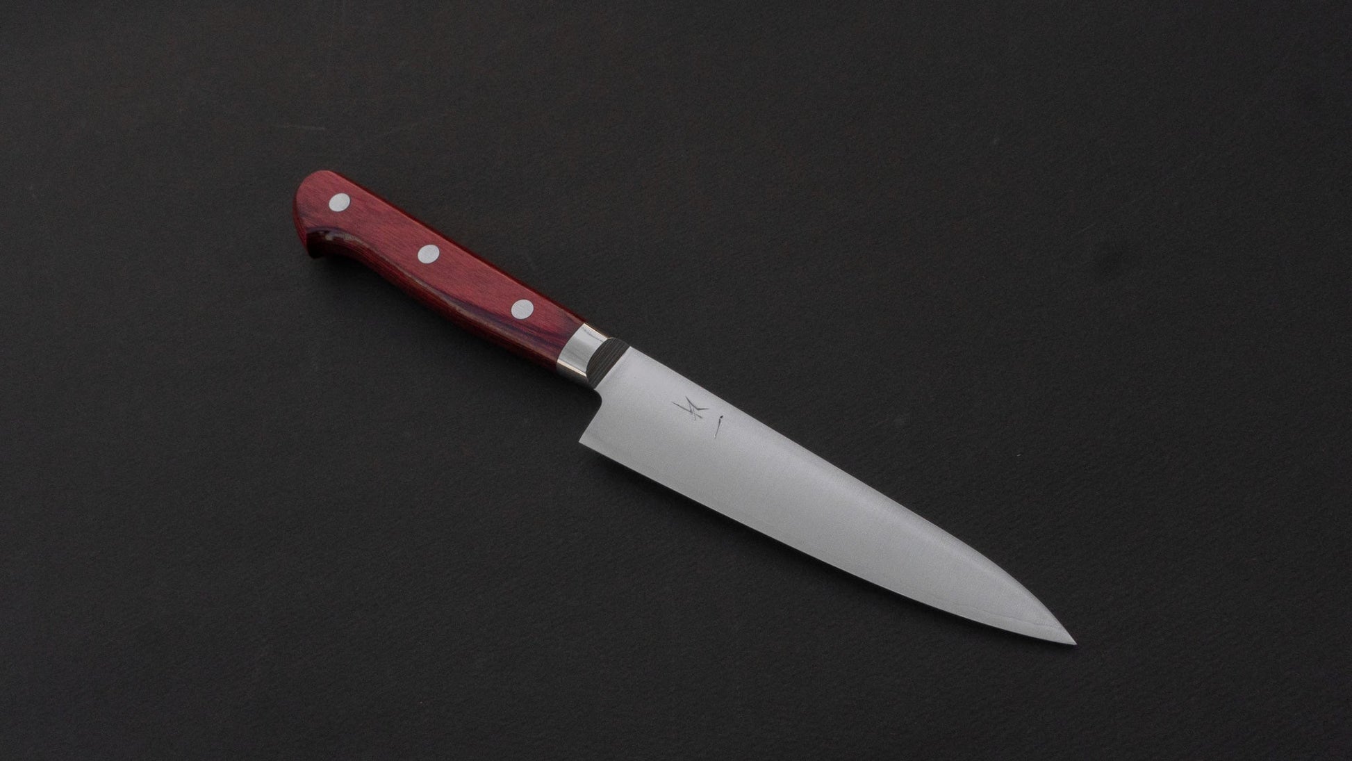 Hitohira TP Petty 130mm Wine Pakka Handle - HITOHIRA