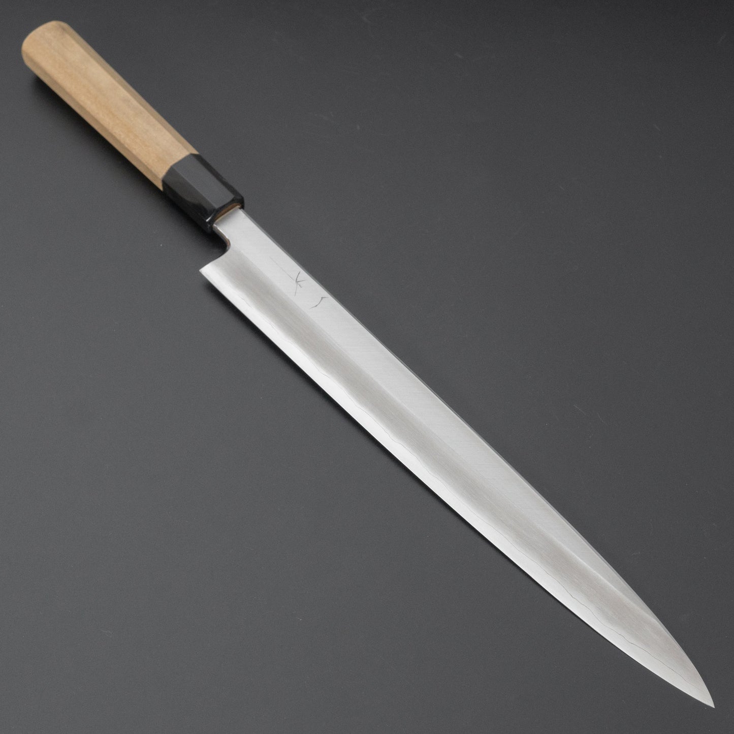 Hitohira Kikuchiyo Rikichi Silver #3 Yanagiba 300mm Ho Wood Handle (Saya) - HITOHIRA